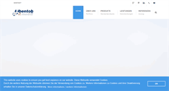 Desktop Screenshot of bentob.de