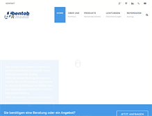 Tablet Screenshot of bentob.de